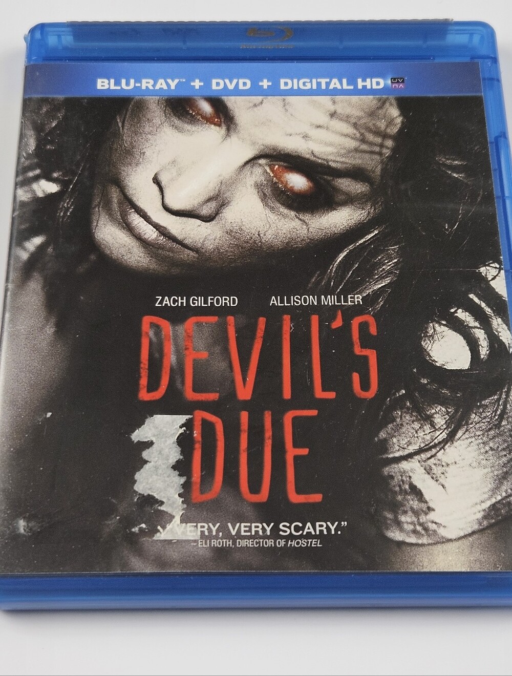Devil's Due Blu-ray DVD Combo 2-Disc 2014 Zach Gilford Allison Miller Horror